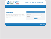 Tablet Screenshot of mediaweb.eurocqs.net